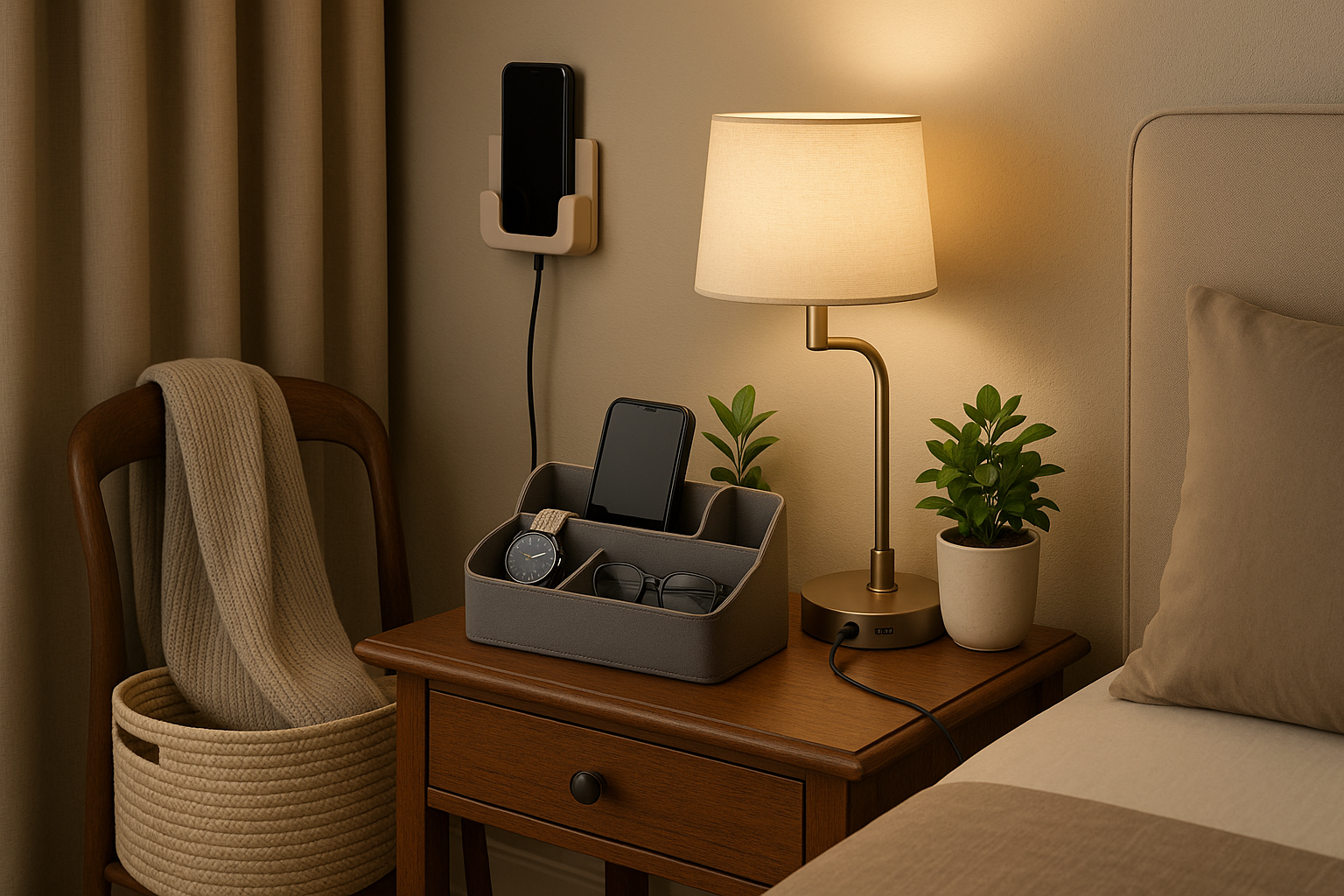 Accessoires pratiques pour la chambre