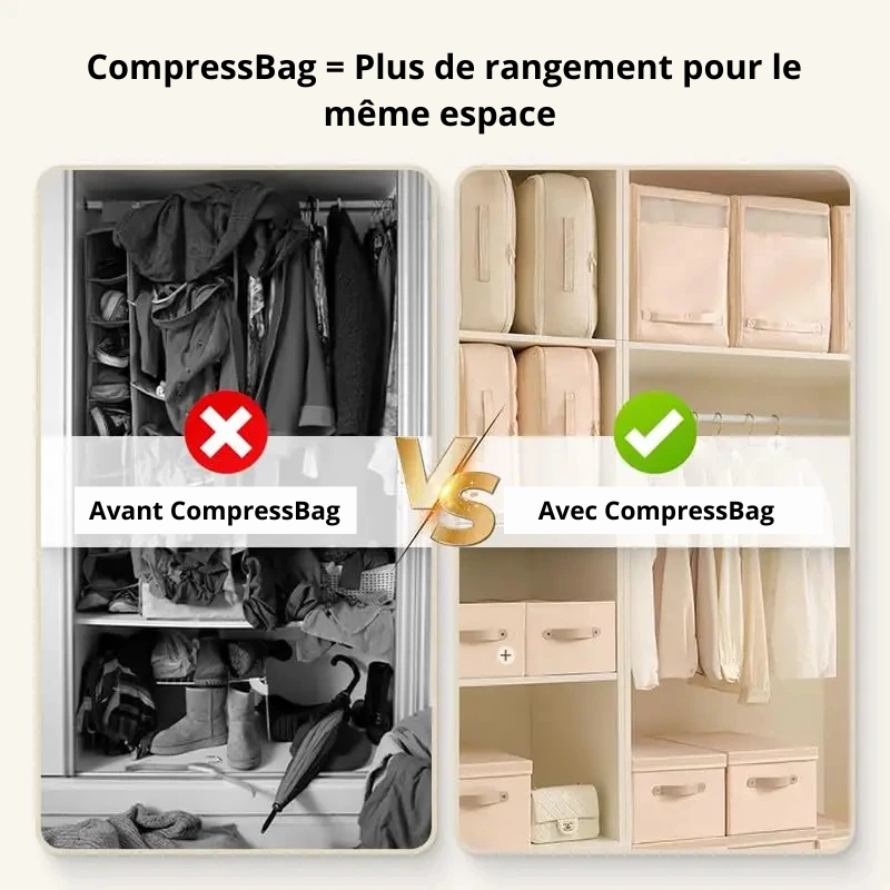 CompressBag™ - Sac a compression