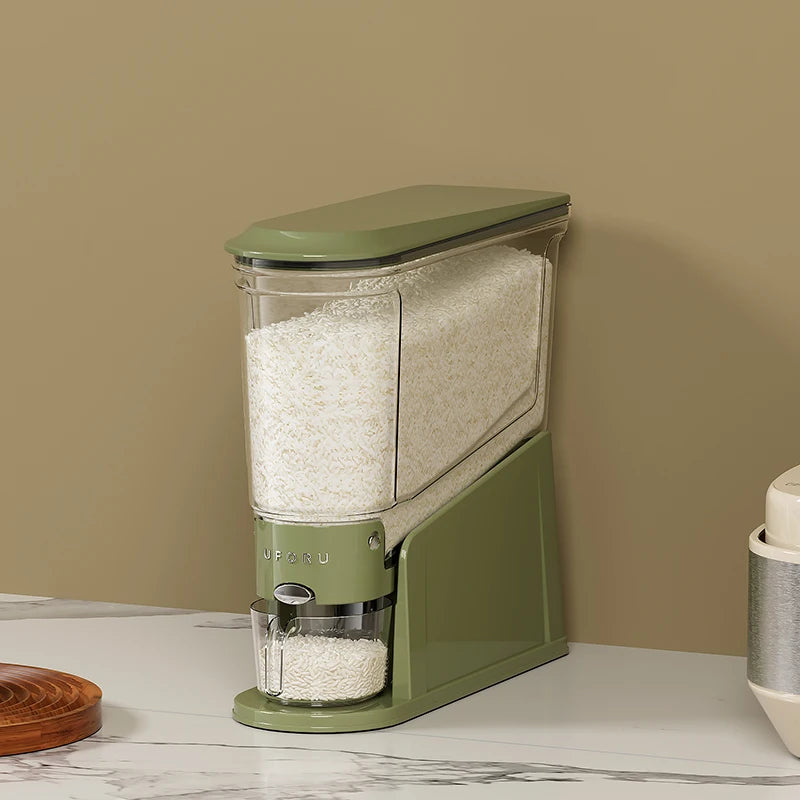 Distributeur de Riz Hermétique UFORU — Boîte de Rangement Alimentaire Anti-Humidité