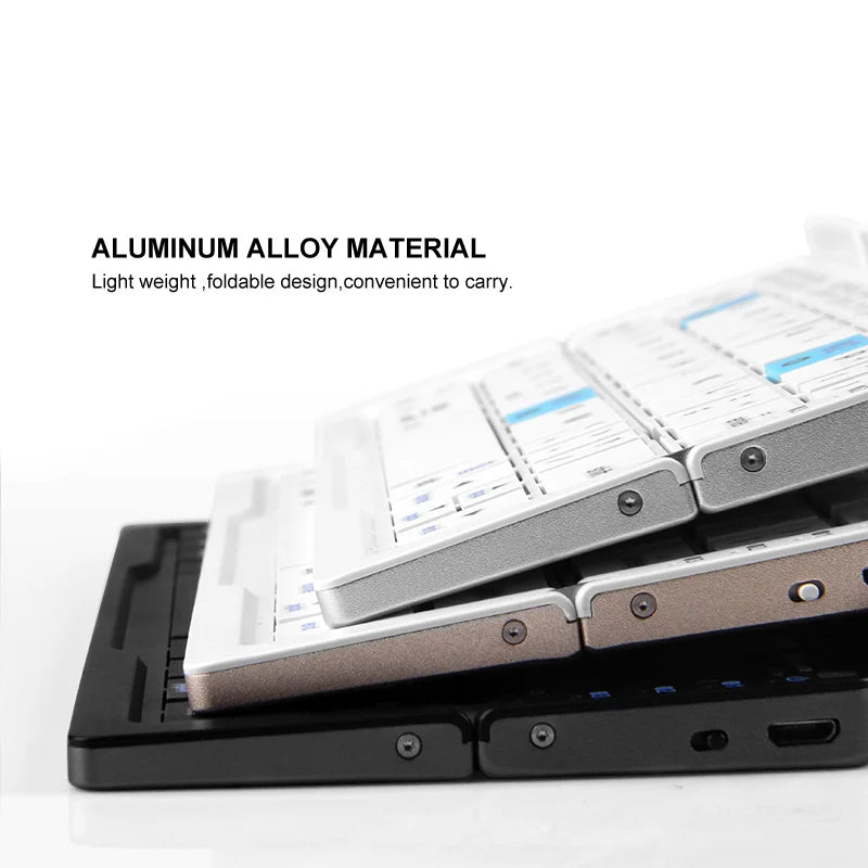 Clavier pliable Bluetooth — Mini clavier rechargeable 3 appareil