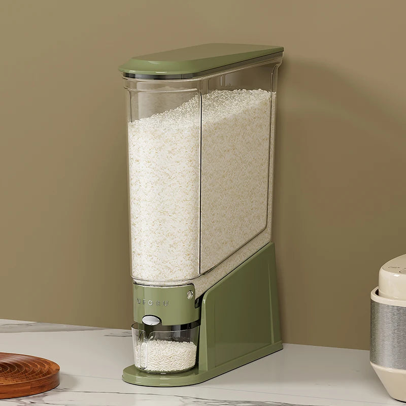 Distributeur de Riz Hermétique UFORU — Boîte de Rangement Alimentaire Anti-Humidité