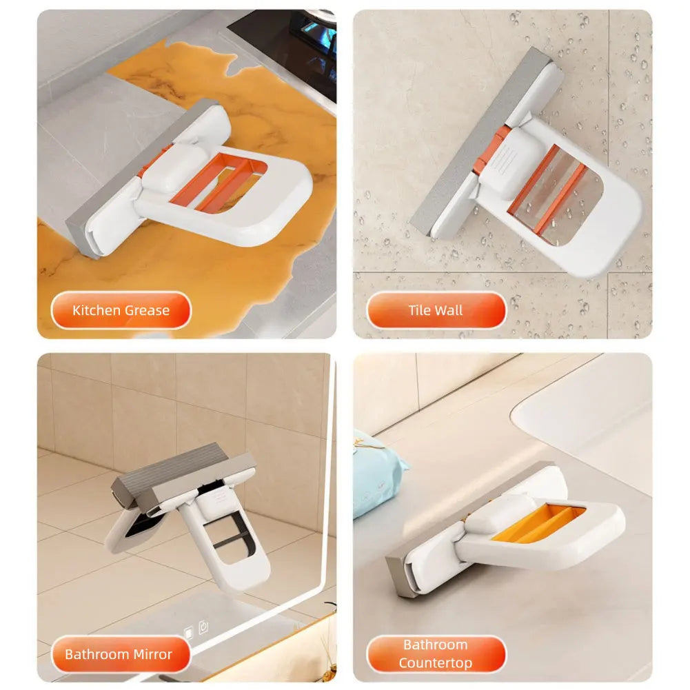 Mini Mop Self-Squeeze — Nettoyage multi-surfaces compact et pratique
